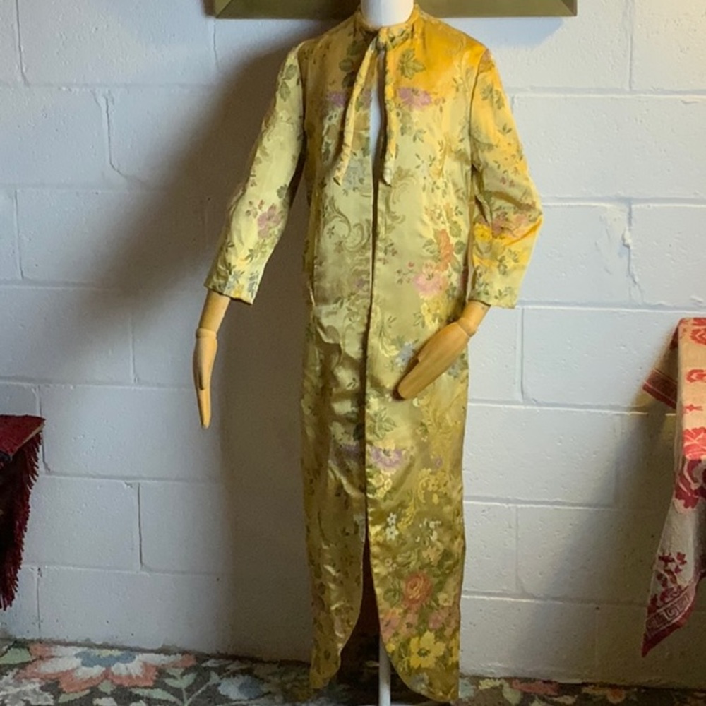 COPY - Vintage custom made brocade opera coat